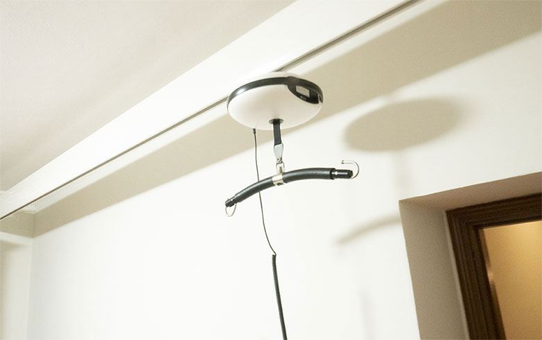 SISTEMA DI MOVIMENTAZIONE PAZIENTI E DISABILI CON BINARI FISSI